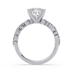 Princess, Marquise & Round Cut Diamond Ladies Ring