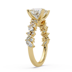 Princess, Marquise & Round Cut Diamond Ladies Ring