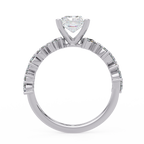 Radiant, Marquise & Round Cut Diamond Ladies Ring