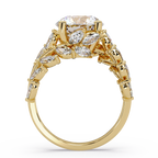 Marquise & Round Cut Diamond Ladies Ring