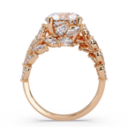 Marquise & Round Cut Diamond Ladies Ring
