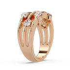 Round Cut Diamond Ladies Ring