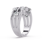 Round Cut Diamond Ladies Ring