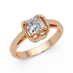 Cushion Square Cut Diamond Ladies Ring