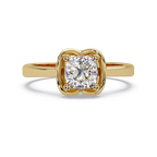 Cushion Square Cut Diamond Ladies Ring