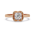 Cushion Square Cut Diamond Ladies Ring