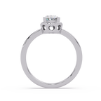 Oval Cut Diamond Ladies Ring