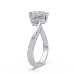 Princess & Round Cut Diamond Ladies Ring