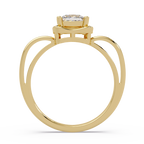 Princess Cut Diamond Ladies Ring