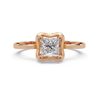Princess Cut Diamond Ladies Ring