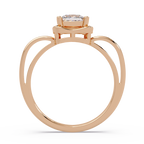 Princess Cut Diamond Ladies Ring