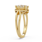 Princess Cut Diamond Ladies Ring