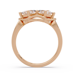 Princess Cut Diamond Ladies Ring