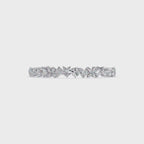 Floral Symphony Diamond Tennis Bracelet