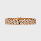Diamond Cuban Link Bracelet for Men & Women