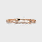 Luxury Baguette Cut Tennis Bracelet for Women