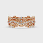 Vintage-Inspired Ornate Filigree Diamond Ring
