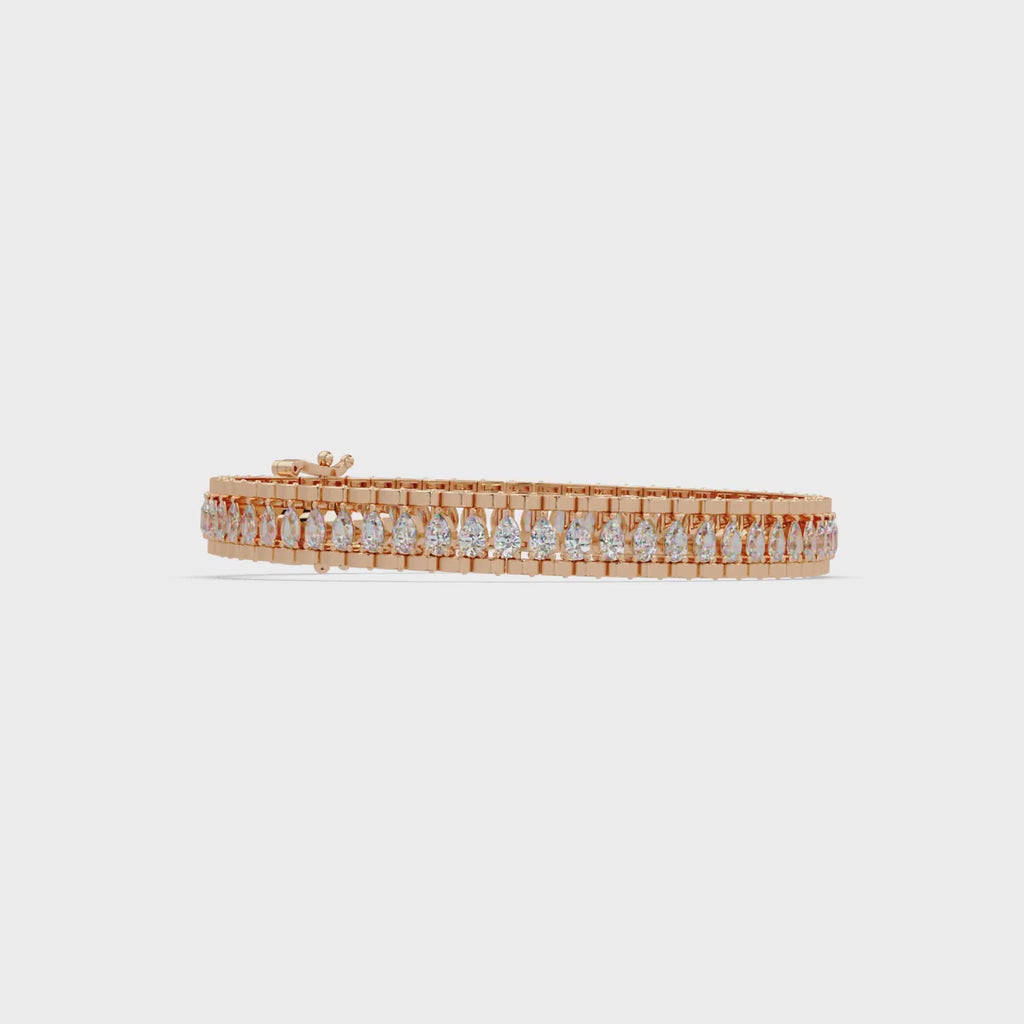 Round Diamond Tennis Bracelet