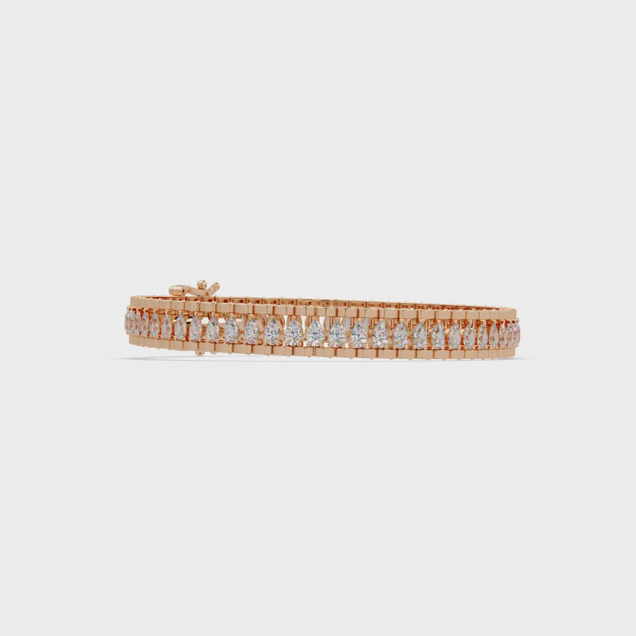 Round Diamond Tennis Bracelet