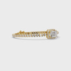 Emerald Cut Diamond Tennis Bracelet
