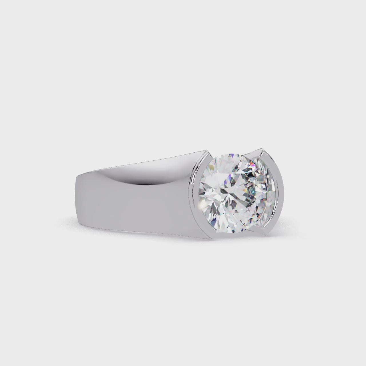 Multi-Shape Diamond Eternity Ladies Ring