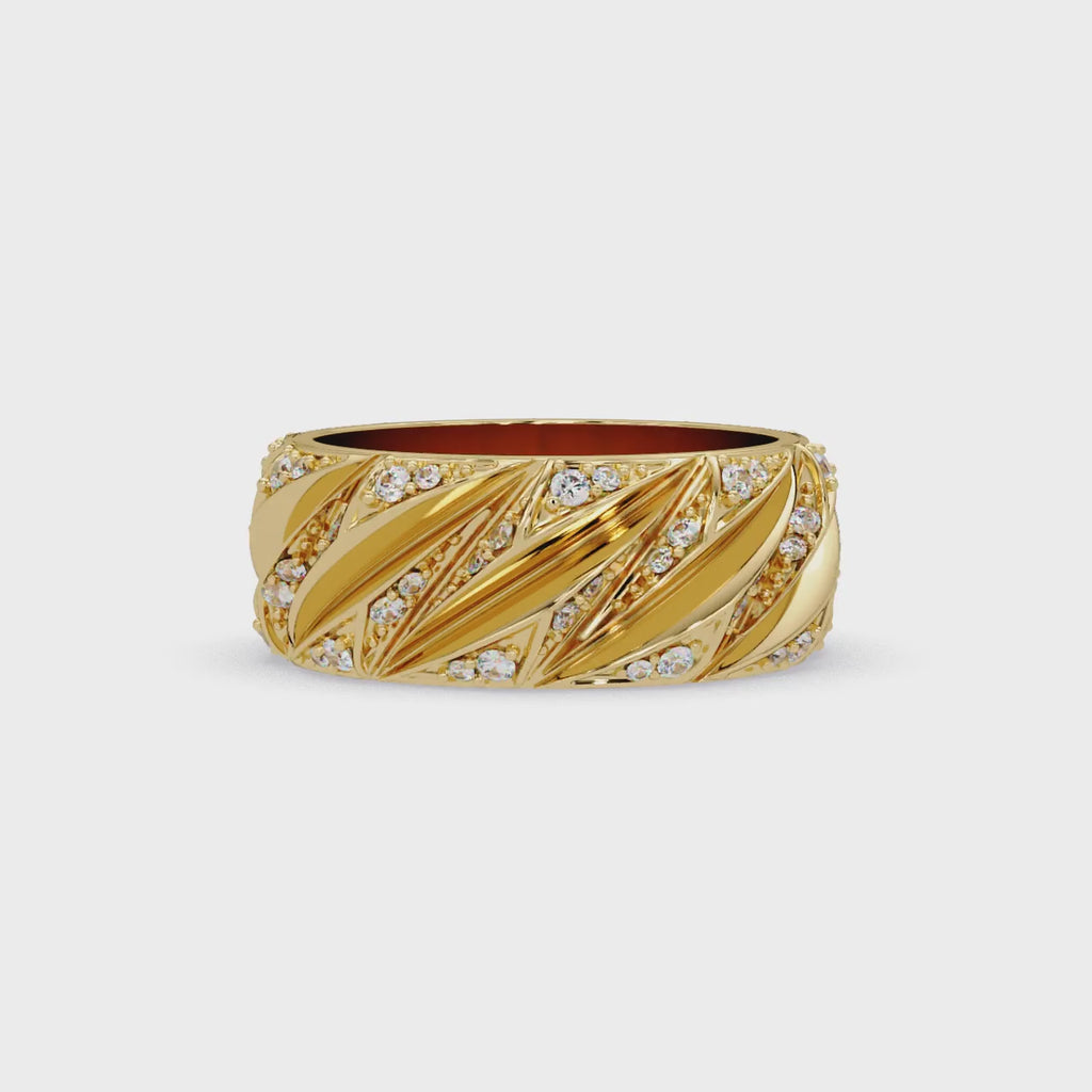 Radiant Cut Diamond Ladies Ring