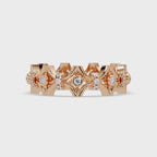 Emerald Square Diamond Eternity Ring