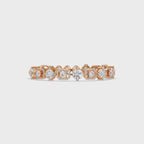 Luxury Round & Cushion Halo Diamond Tennis Bracelet