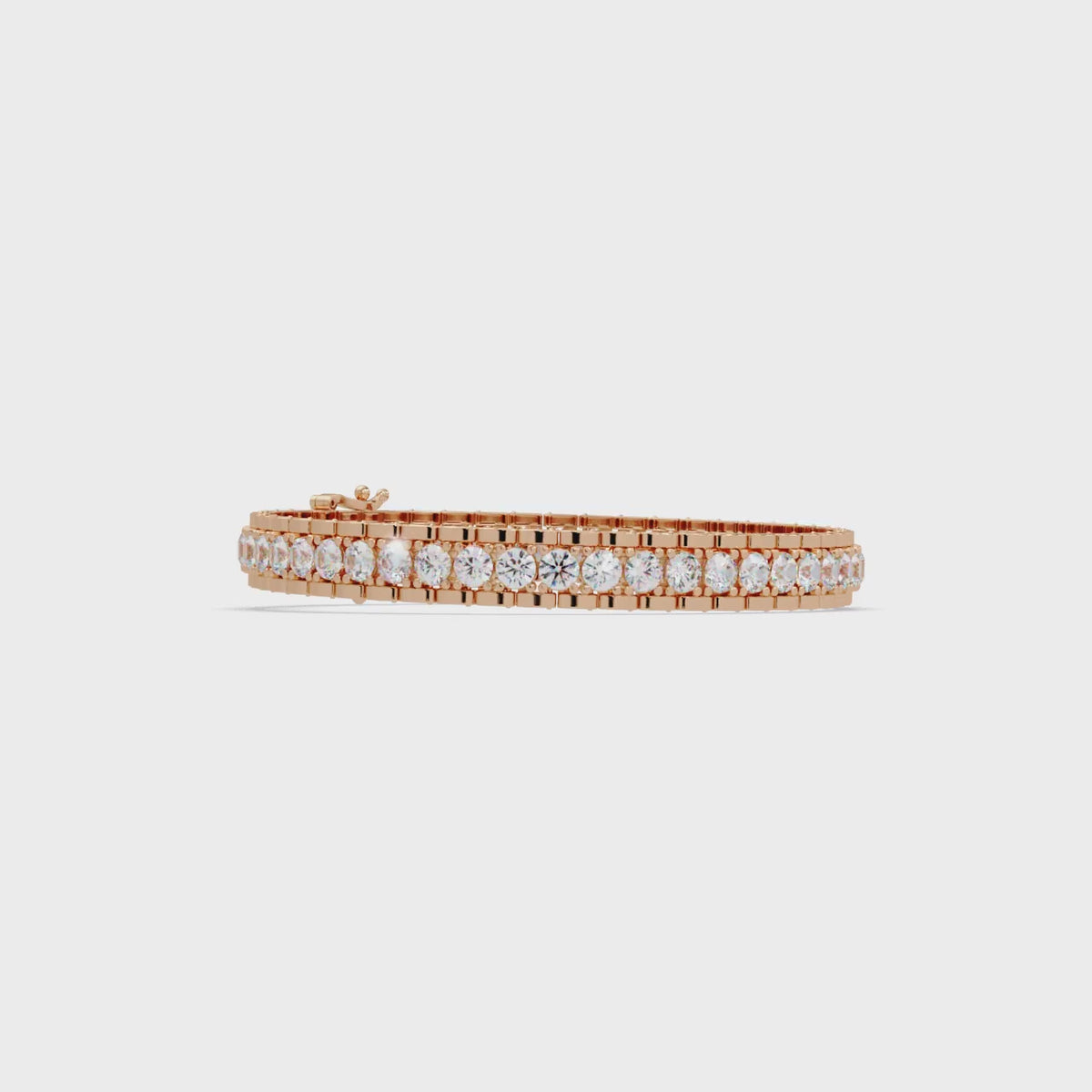 Classic Round Diamond Tennis Bracelet