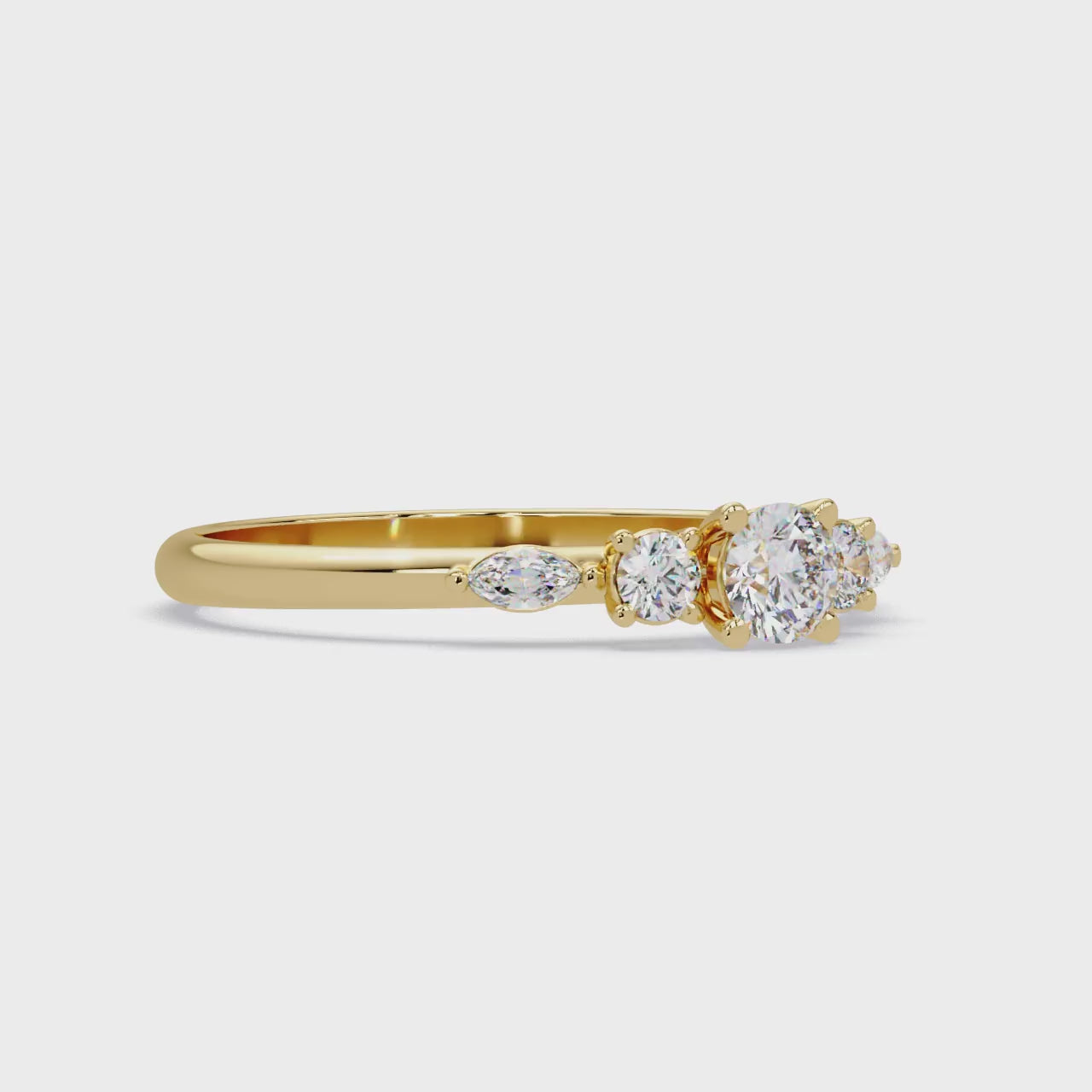CAD028 Engagement Ring