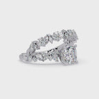 Nature Inspired Diamond Engagement Ring