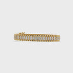 Oval Diamond Tennis Bracelet