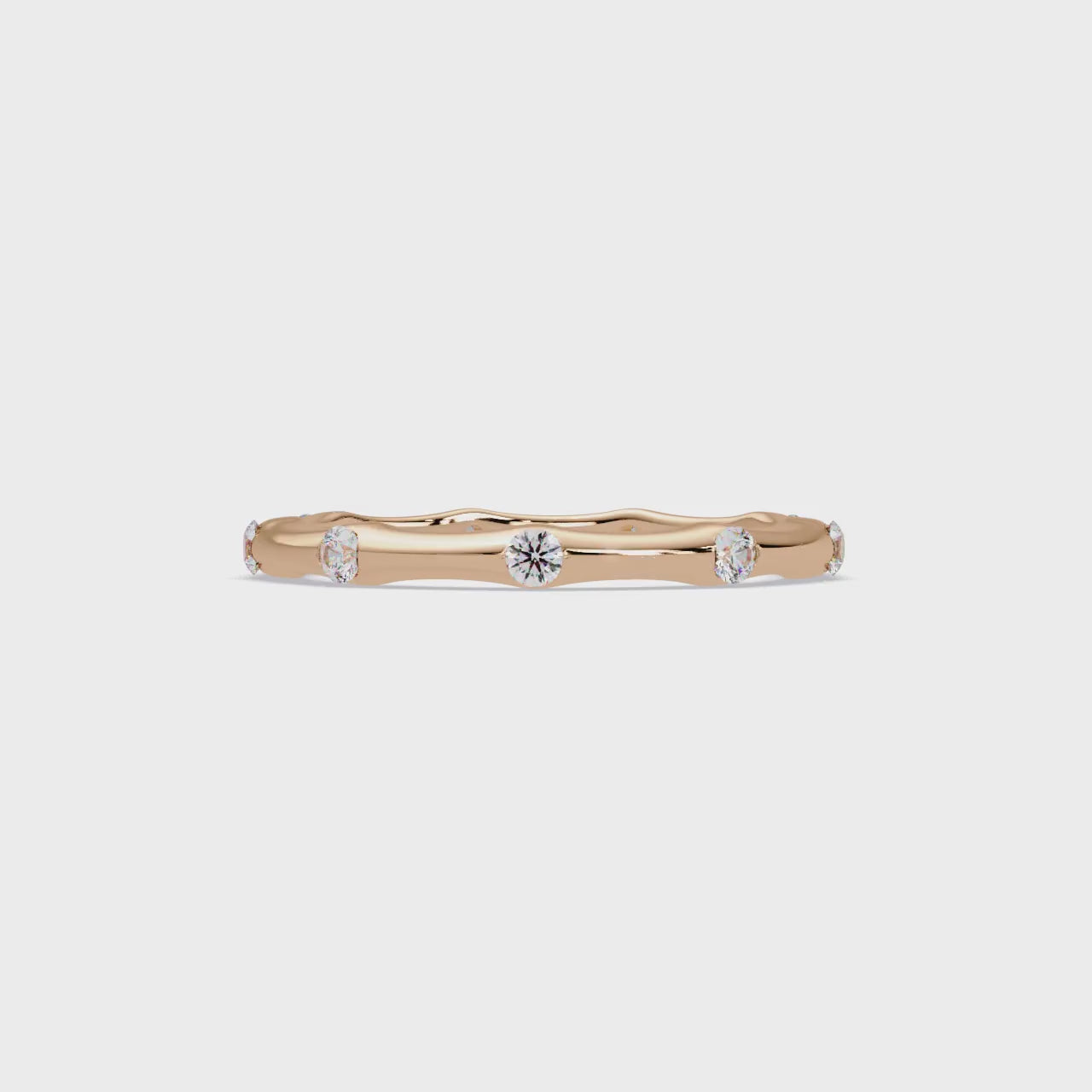 Round Cut Celtic Knot Solitaire Engagement Ring