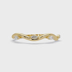 Elegant Marquise Diamond Wedding Band Ring