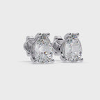 Classic Pear Cut Diamond Stud Earrings