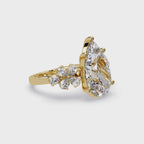 Pear Cut Diamond Engagement Ring