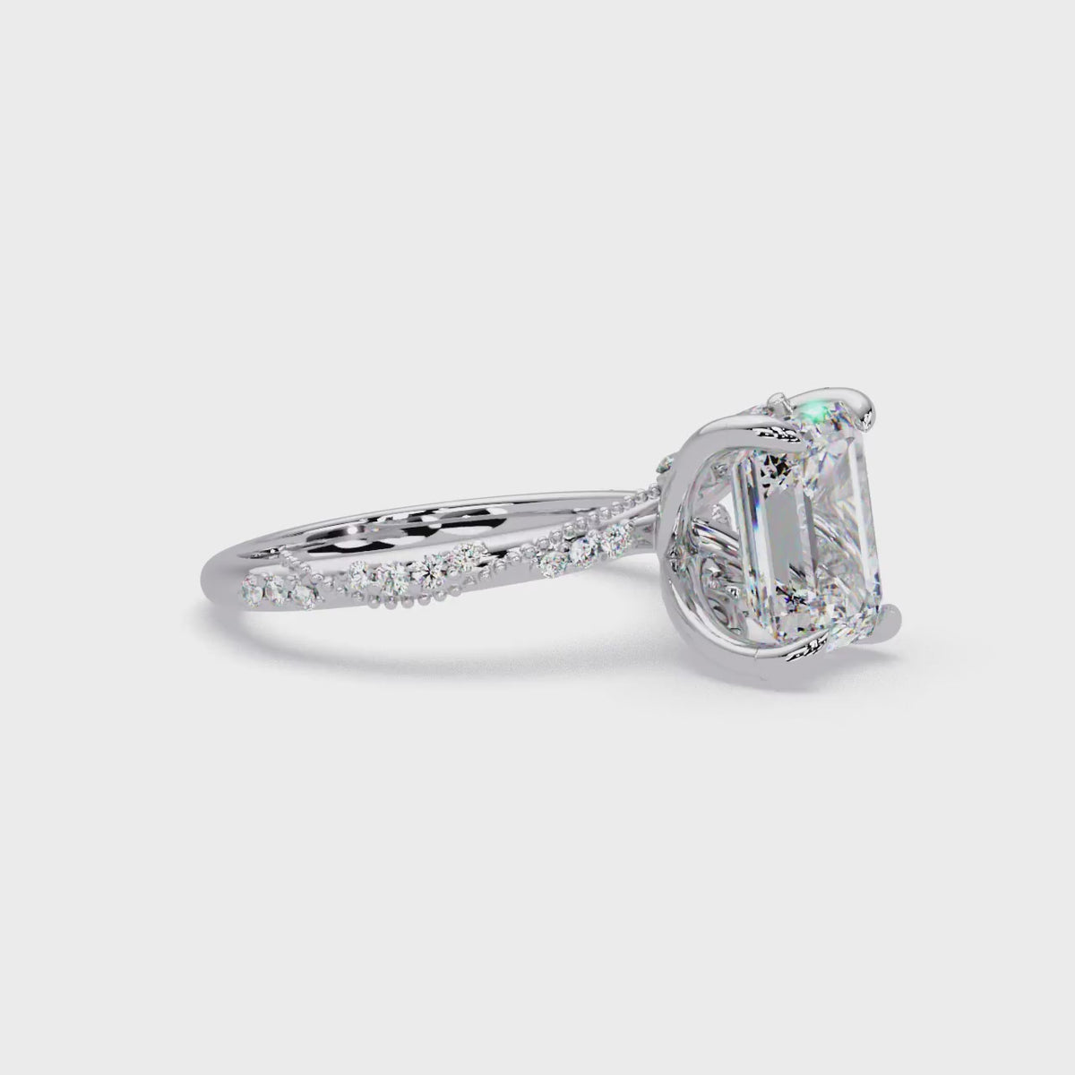 CAD045 Engagement Ring