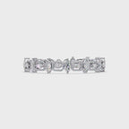 Luxury Marquise & Oval Halo Diamond Tennis Bracelet