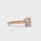 Classic Oval Solitaire Engagement Ring