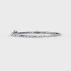 Classic Round Diamond Bar Tennis Bracelet