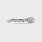 Emerald Cut Diamond Tennis Bracelet