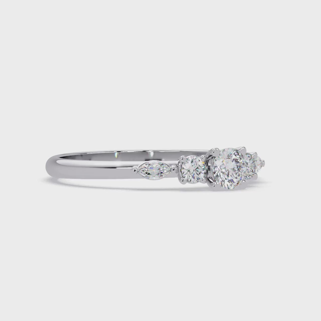CAD028 Engagement Ring