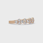 Nature Inspired Stackable Diamond Ring
