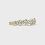 Nature Inspired Stackable Diamond Ring