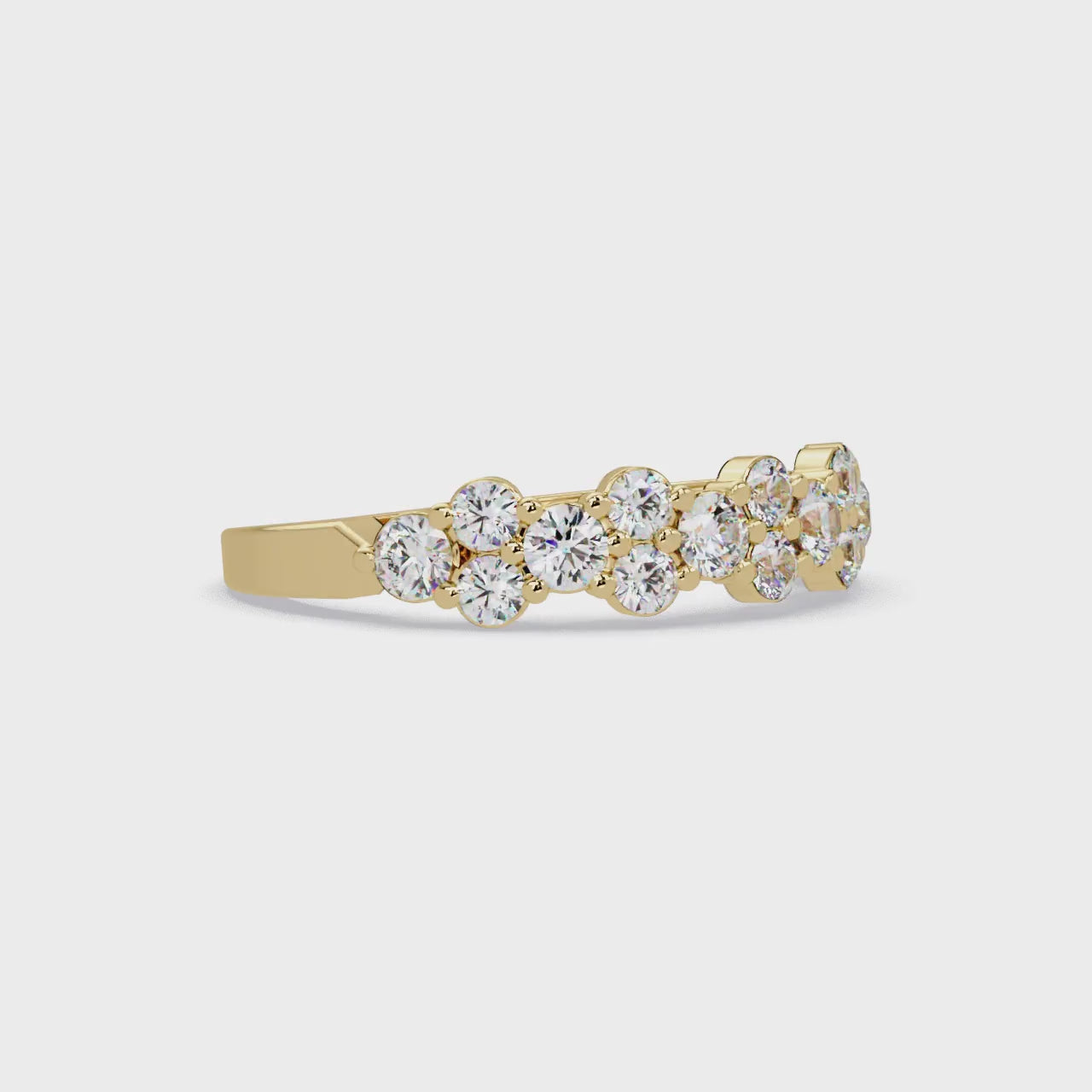 Nature Inspired Stackable Diamond Ring