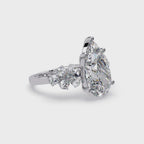 Pear Cut Diamond Engagement Ring