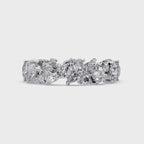 Pear & Round Cut Diamond Ladies Ring