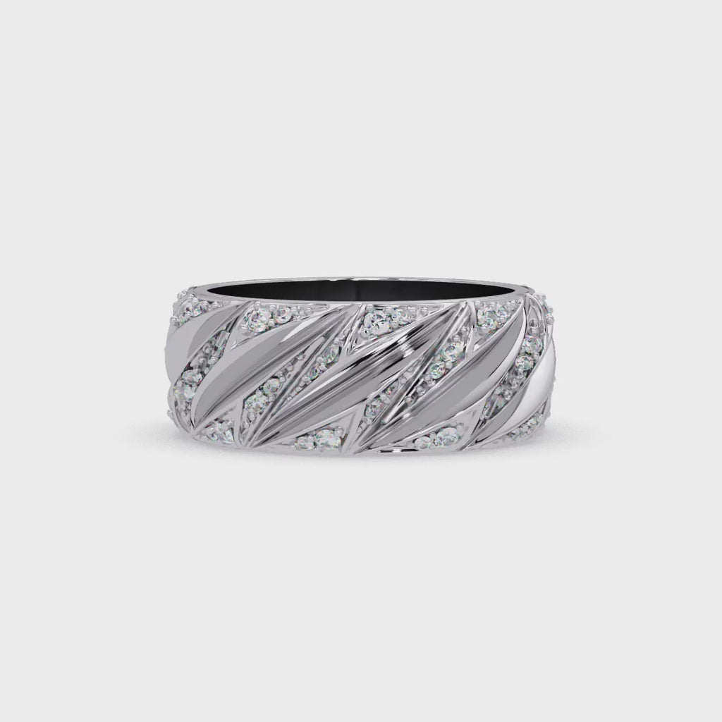 Radiant Cut Diamond Ladies Ring