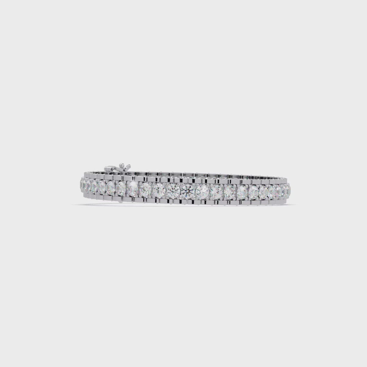 Classic Round Diamond Tennis Bracelet
