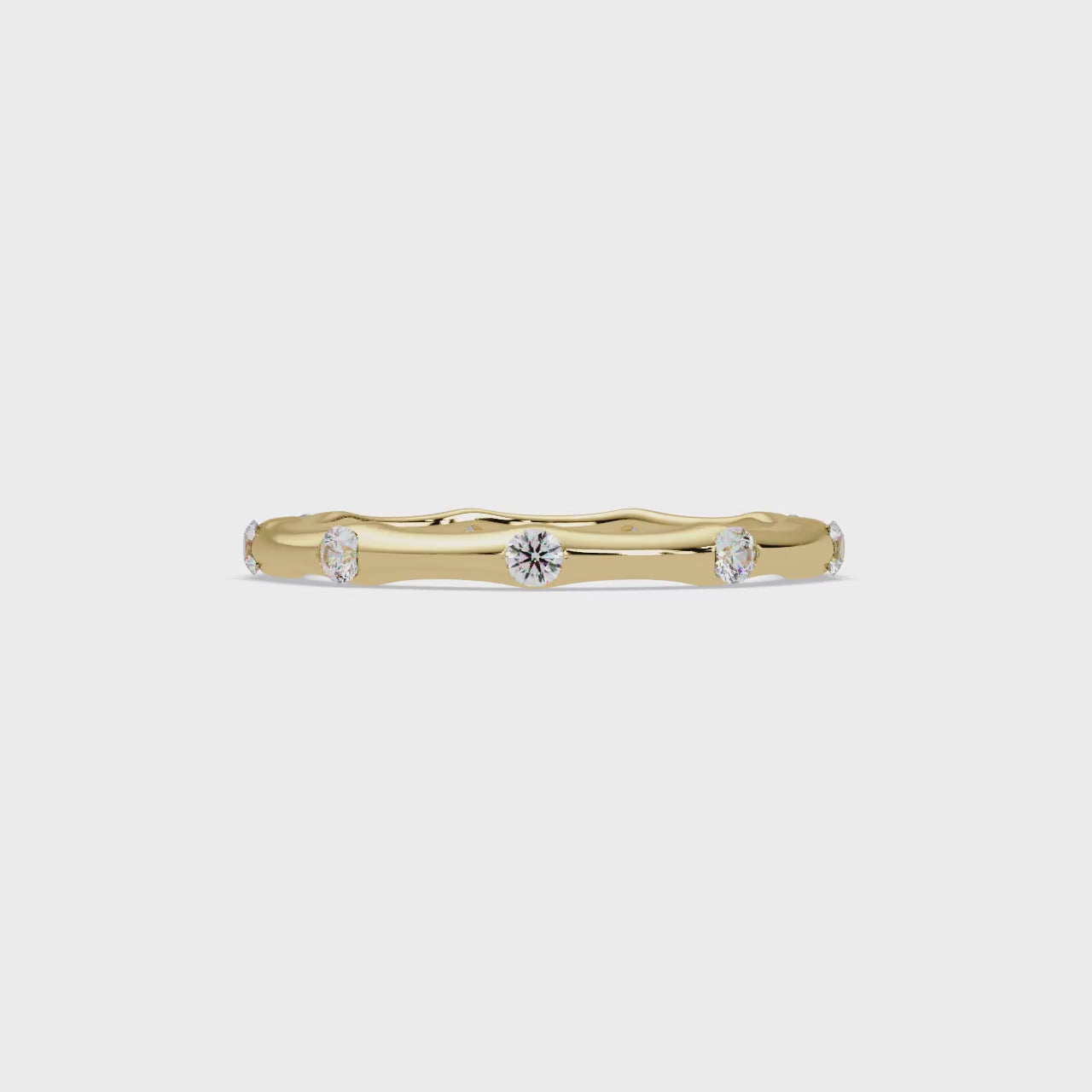 Round Cut Celtic Knot Solitaire Engagement Ring